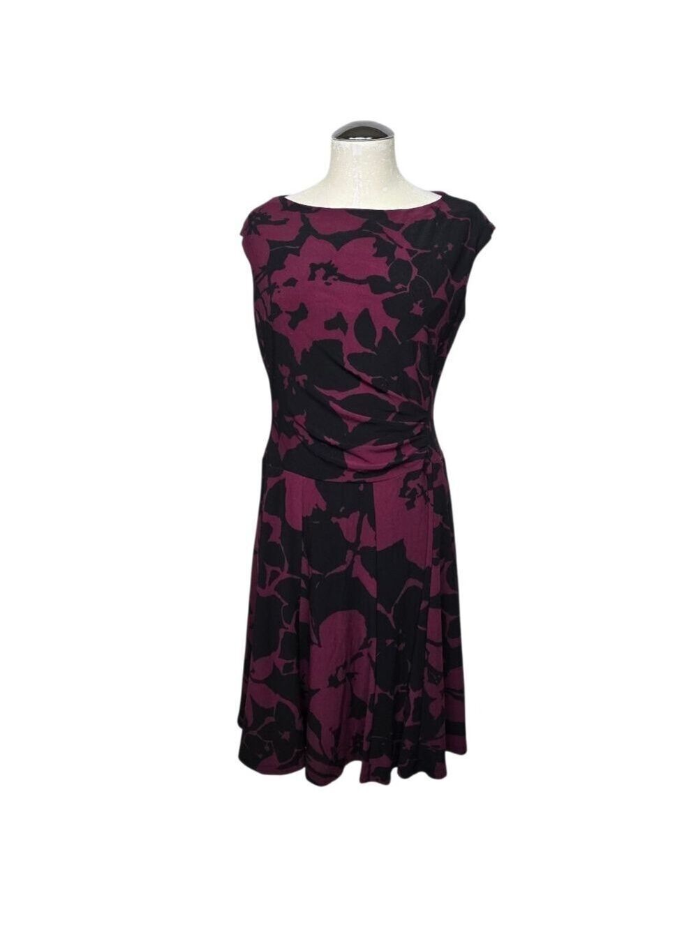 Lauren Ralph Lauren Floral Print Sleeveless Dress 10